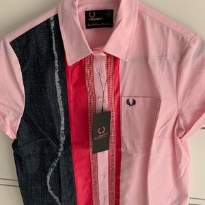 Fred Perry Amy Winehouse Gingham Button Shirt